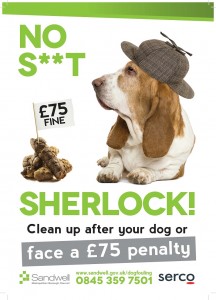 No S** Sherlock Poster