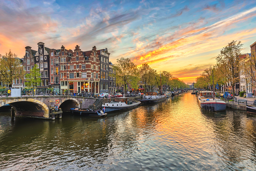 Amsterdam, the Netherlands, where the supermarket is located
