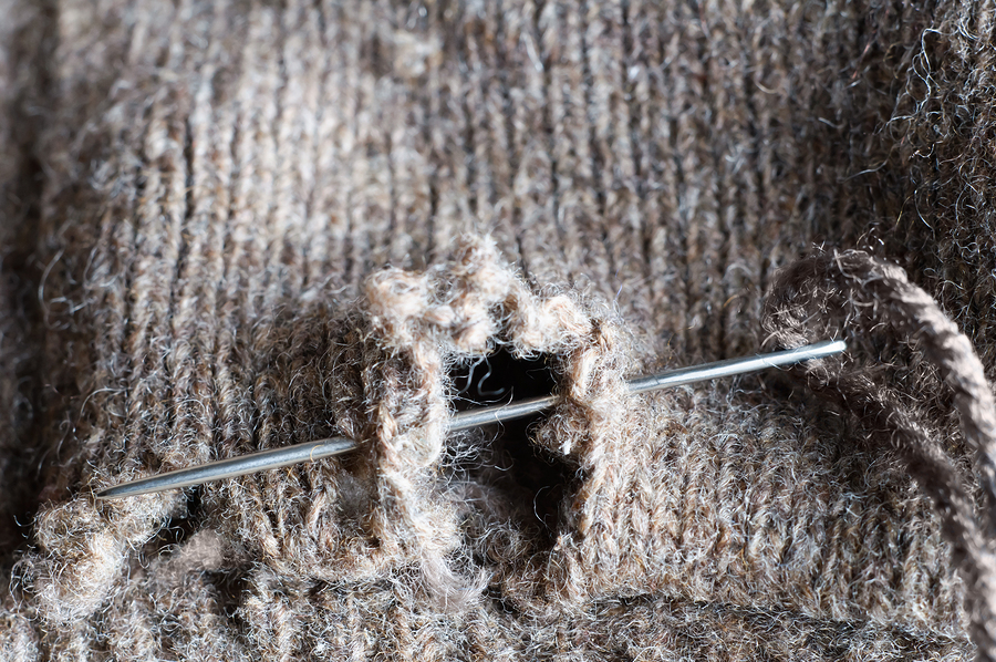 Mending A Hole In Clothing