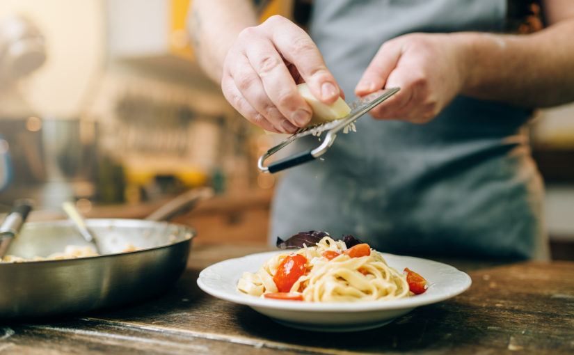 Meal with no food waste