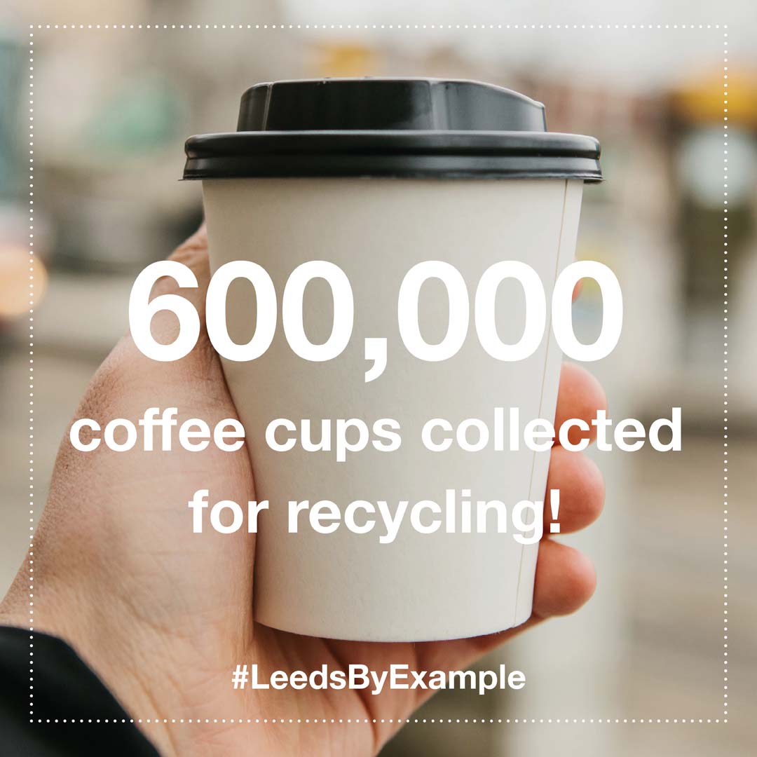 coffee cup recycling Leeds