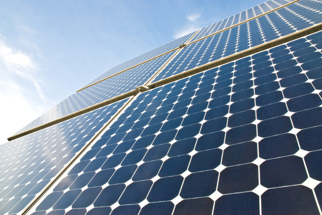 solar panels like at Glastonbury Festival