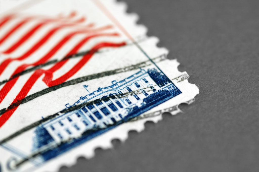 Used USA postage stamp