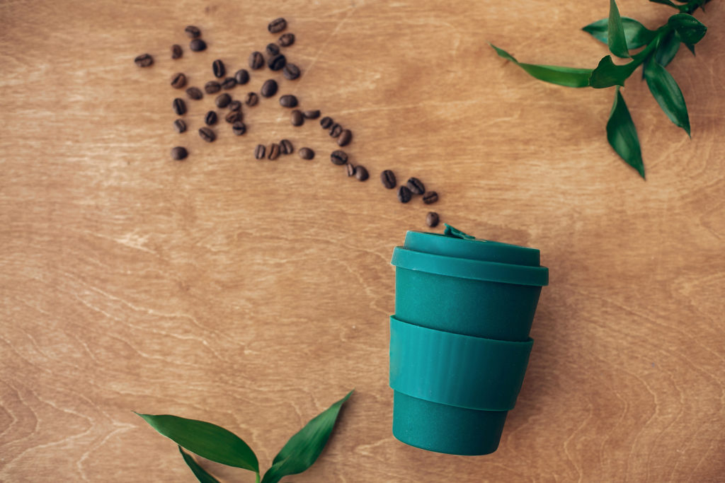 reusable coffee cup