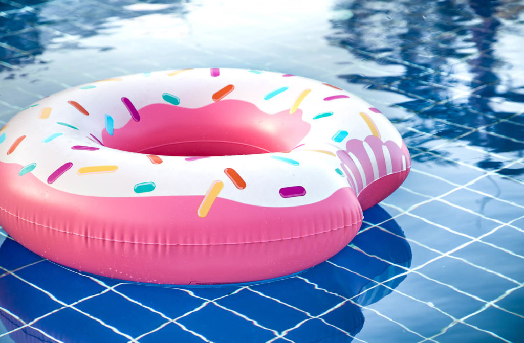 inflatable donut