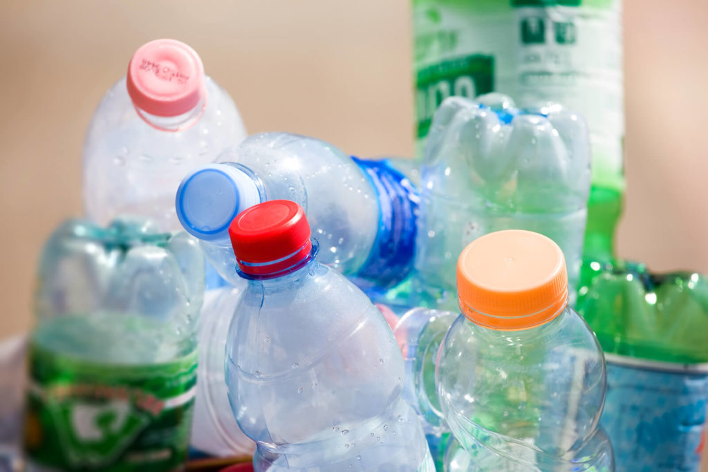 plastic bottles for recycling