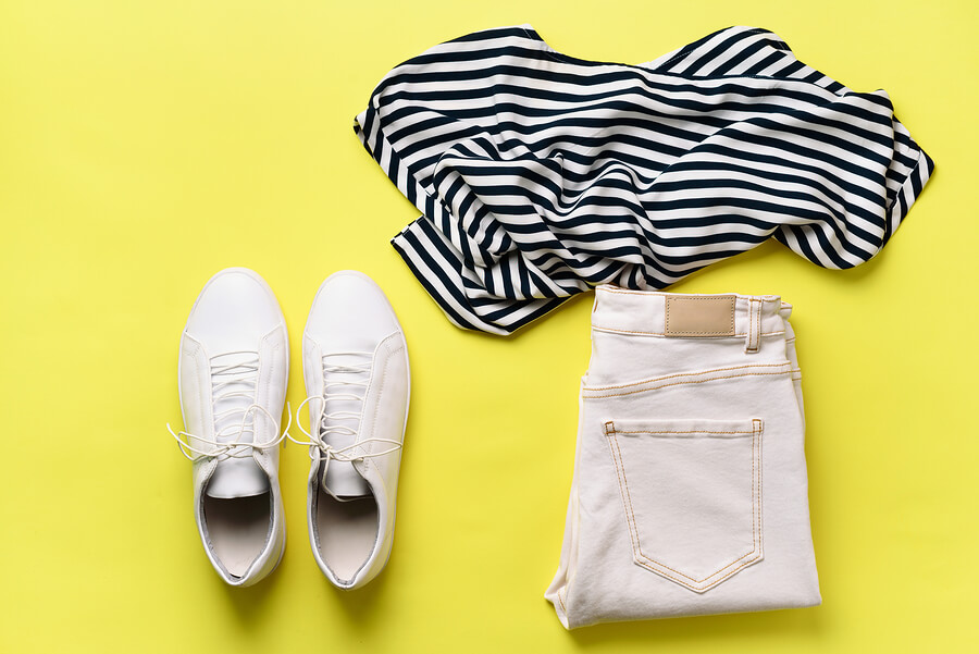 Clothes for a capsule wardrobe