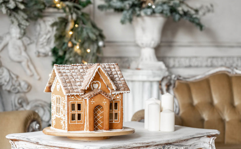 Christmas gingerbread house