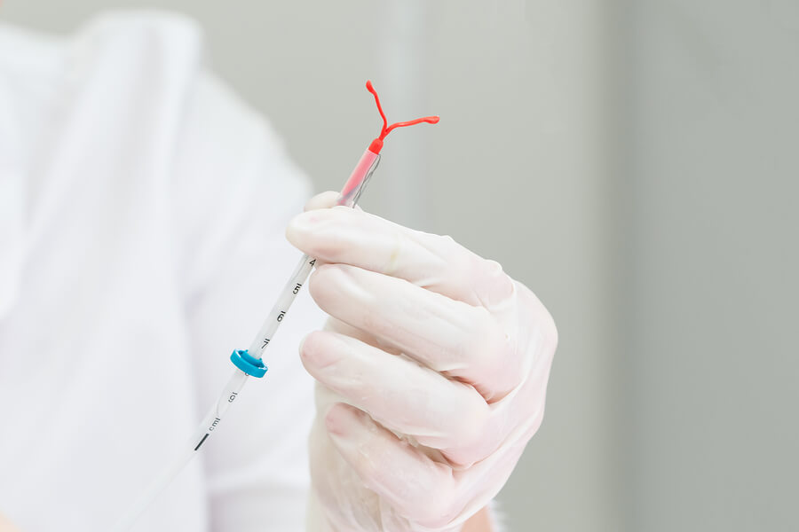 IUD birth control contraceptive device (the coil)
