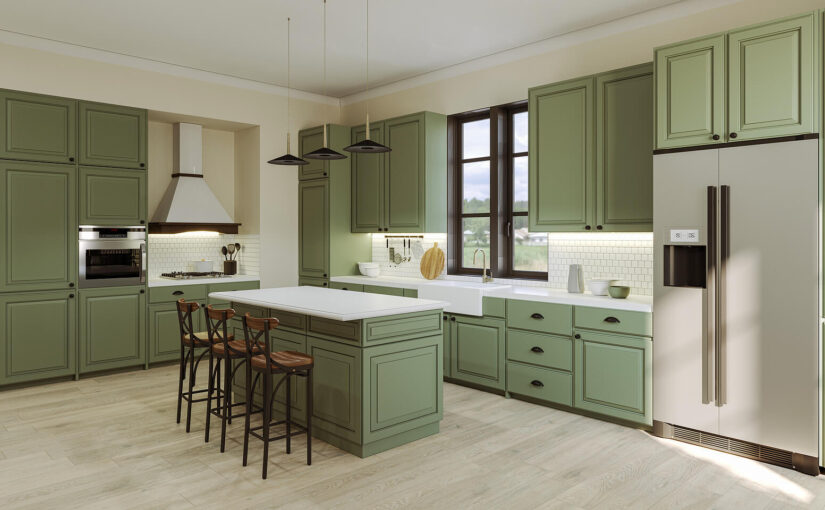Upcycle cheap kitchen cabinets