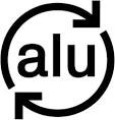 The recyclable aluminium symbol